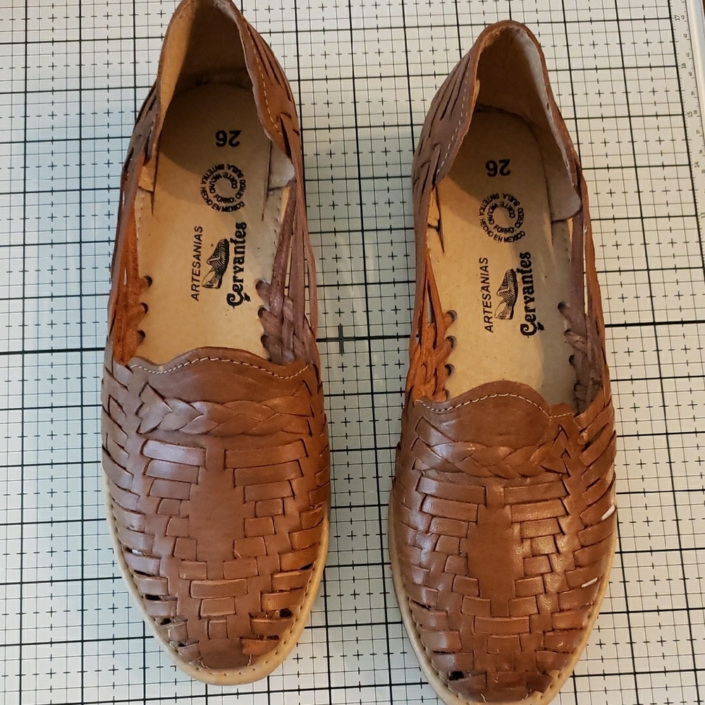 Cervantes Size 26 Woven  Espadrille Slip-Ons Mexico